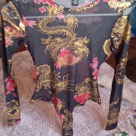 Black Sheer bodysuit - Picture 6 of 14